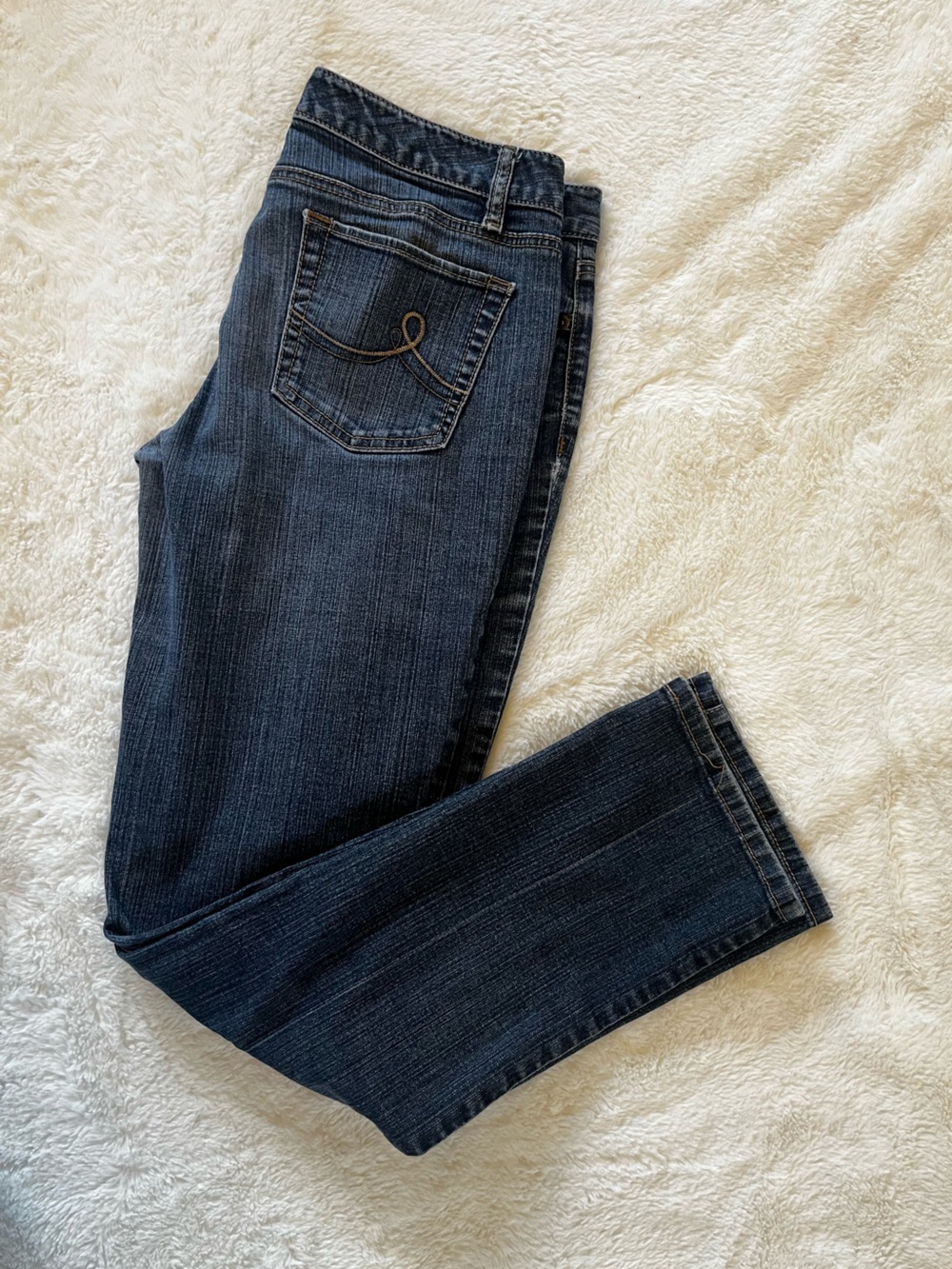 Vintage Loft Dark Wash Women's Jeans - Slim Straight